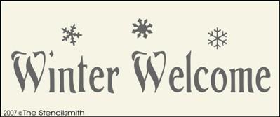 Winter Welcome - The Stencilsmith