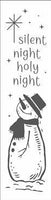 8601 - silent night holy night - The Stencilsmith