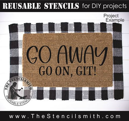 8605 - Go Away go on, git! - The Stencilsmith