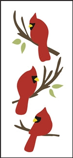 8610 - cardinals - The Stencilsmith