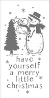 8611 - have yourself a merry little - The Stencilsmith