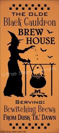 862 - Black Cauldron Brew House - The Stencilsmith