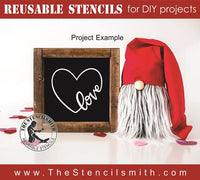 8631 - Valentine collection sheet - The Stencilsmith