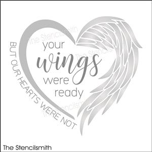 8633 - your wings were ready - The Stencilsmith