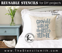 8653 - grow old with me - The Stencilsmith