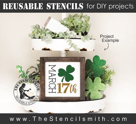 8668 - St. Patrick's collection sheet - The Stencilsmith