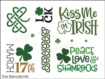 Free St. Patrick's Day Patterns for Crafts, Stencils, and More