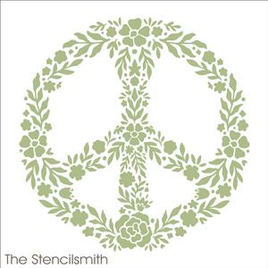 8695 - Peace wreath - The Stencilsmith