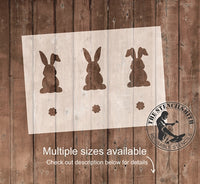 8703 - bunnies - The Stencilsmith