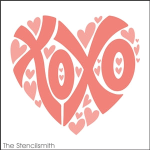 8706 - XOXO - The Stencilsmith