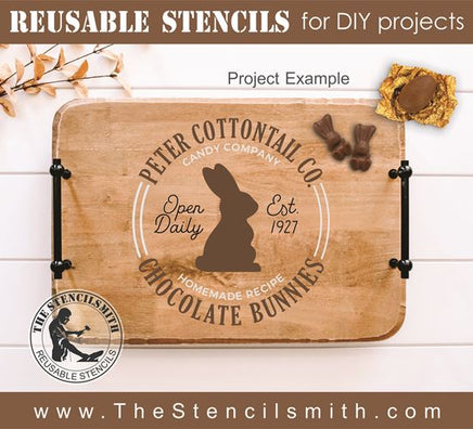 8711 - Peter Cottontail Co. - The Stencilsmith
