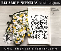 8727 - last time I cooked - The Stencilsmith
