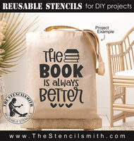 8739 - the book is always better - The Stencilsmith