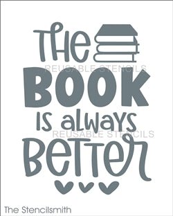 8739 - the book is always better - The Stencilsmith