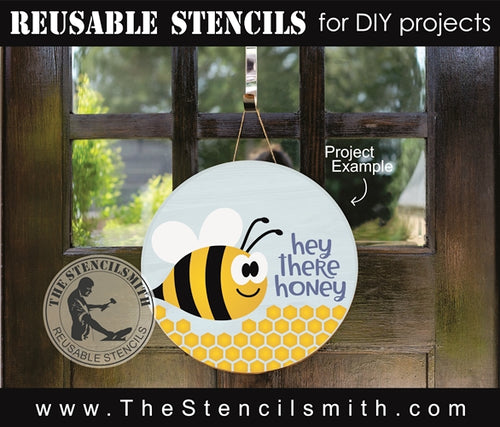 8744 - hey there honey - The Stencilsmith