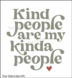 8762 - kind people are - The Stencilsmith