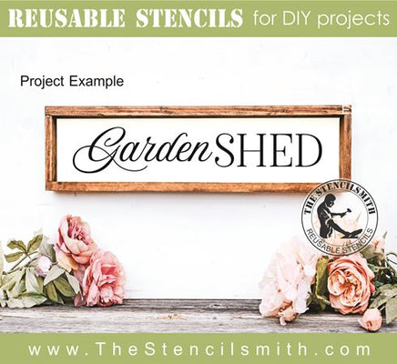 8780 - shed - The Stencilsmith