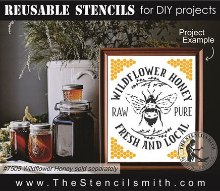 8792 - bees and honeycomb - The Stencilsmith