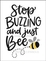 bumble bee reusable stencil