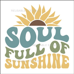 8807 - soul full of sunshine - The Stencilsmith