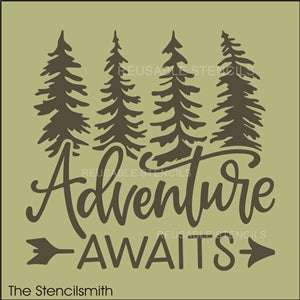 8830 - Adventure awaits - The Stencilsmith