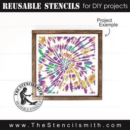 8831 - tie dye - The Stencilsmith