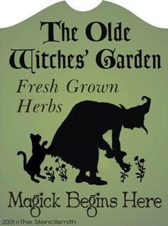 88 - The Olde Witches' Garden - The Stencilsmith