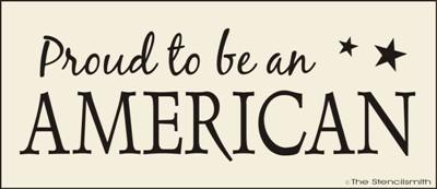 Proud To Be An American - The Stencilsmith