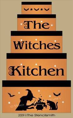 930 - The Witches Kitchen - Shaker Set - The Stencilsmith