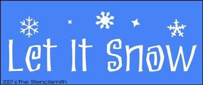 Let It Snow - B - The Stencilsmith