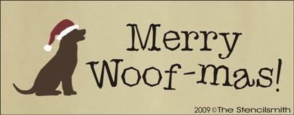940 - Merry Woof-mas - The Stencilsmith