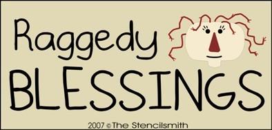 Raggedy Blessings - The Stencilsmith