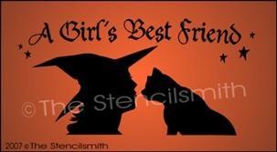 95 - A Girl's Best Friend - CAT - The Stencilsmith