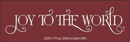 966 - Joy to the World - The Stencilsmith