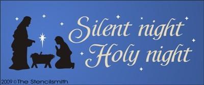 983 - Silent Night Holy Night - The Stencilsmith