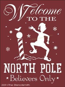 985 - Welcome to the NORTH POLE - The Stencilsmith