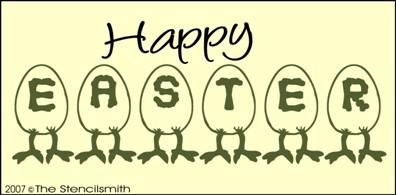 Happy Easter - A - The Stencilsmith