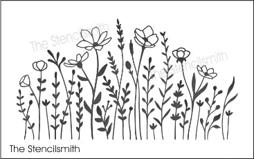 7373 - wildflowers - The Stencilsmith