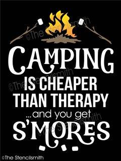 5162 - Camping is cheaper than - The Stencilsmith