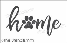 6731 - home (paw) - The Stencilsmith