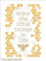 6762 - enjoy the little things in life - The Stencilsmith