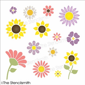 6826 - Flowers - The Stencilsmith