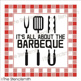 6837 - It's all about the Barbeque - The Stencilsmith