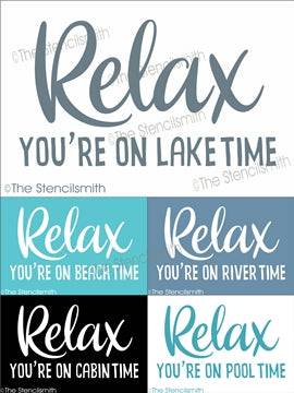 6840 - Relax you're on - The Stencilsmith