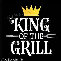 6853 - King of the Grill - The Stencilsmith
