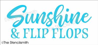 6869 - Sunshine & Flip Flops - The Stencilsmith