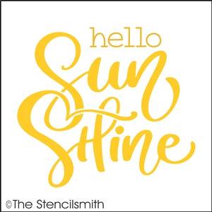 6889 - hello sunshine - The Stencilsmith