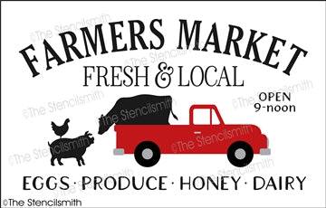 6905 - Farmers Market - The Stencilsmith