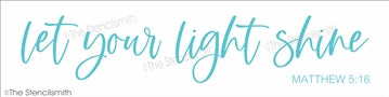 6913 - let your light shine - The Stencilsmith