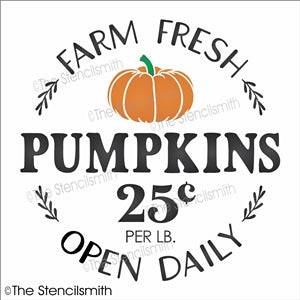 6917 - Farm Fresh Pumpkins - The Stencilsmith